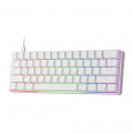 Bàn phím cơ Newmen Gaming GM611 (LED Rainbows/ Trắng)