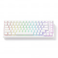 Bàn phím cơ AKKO FUN60 Max SP White Glare Magnetic Switches (Tri-mode) 8K in 2.4G (Trắng)