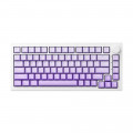 Bàn phím cơ AKKO 5075 V3 White&Purple Gradient - Frost Pink 