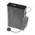 Máy trợ giảng không dây Aporo T58 2.4G (Micro không dây, Bluetooth 6.0) - Màu đen