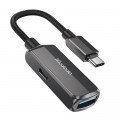 Bộ chuyển đổi Mcdodo OTG type-C sang type-C+USB