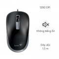 Chuột có dây Genius DX-125S (Xám đen)