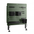 Bảng treo đồ pegboard HyperWork PG02 - Xanh Ô Liu 