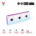 Quạt case VSP T3 Normal Trắng (ARGB Infinity Mirror /Fan 3 Liền Khối) 