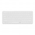 Bàn phím không dây Rapoo E9050L Màu trắng (Bluetooth/Wireless/ Pin sạc)