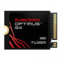 Ổ SSD Sandisk Optimus GX 7100M 2TB (NVMe PCIe/ Gen4x4 M2.2230/ 7250MB/s/ 6900MB/s)