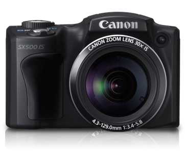 Máy ảnh KTS Canon SX500IS - Black