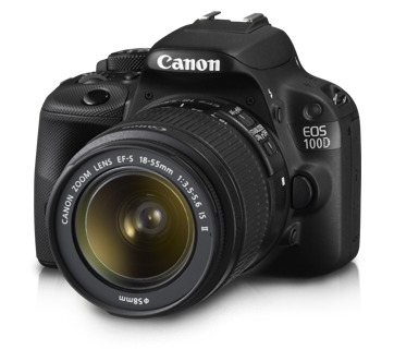 Máy ảnh KTS Canon EOS 100D 1855 - Black