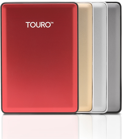 Ổ cứng di động Hitachi (HGST) Touro S 1Tb USB3.0 Đỏ