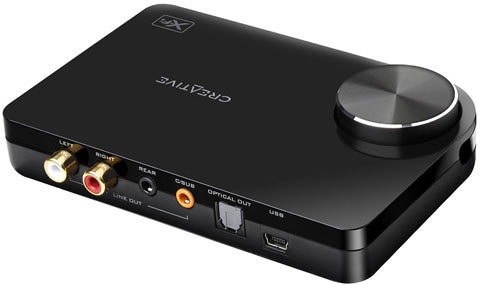 Cạc âm thanh Creative 5.1 SB XFI Surround Pro Remote USB (có điều khiển)