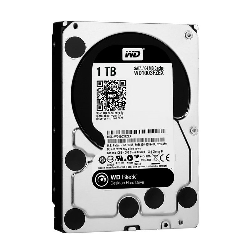 Ổ cứng Western Digital Black 1TB WD1003FZEX (3.5Inch/ 7200rpm/ 64MB/ SATA3)
