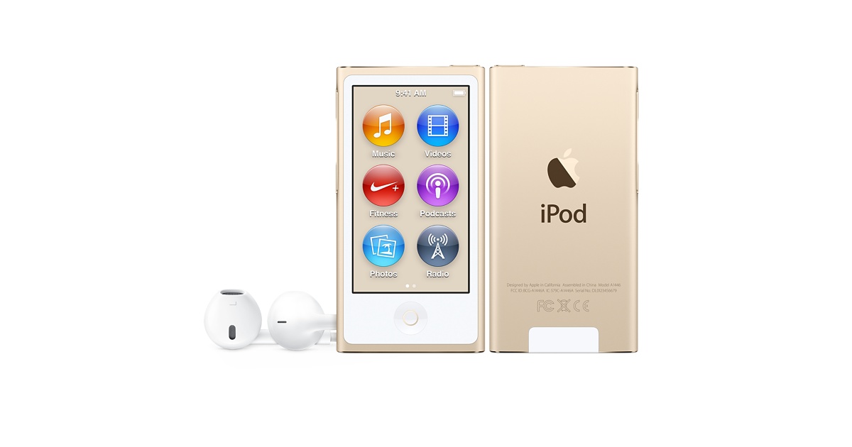 Máy nghe nhạc Apple Ipod Nano 16Gb - Gold (2015)