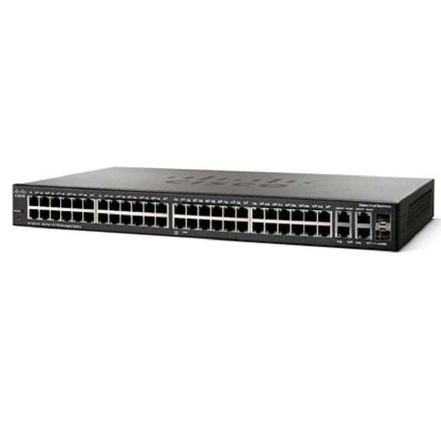 Thiết bị chia mạng Cisco SRW248G4-K9 (SF300-48) (48 cổng 10/ 100 + 2 10/ 100/ 1000 + 2 combo mini-GBIC)