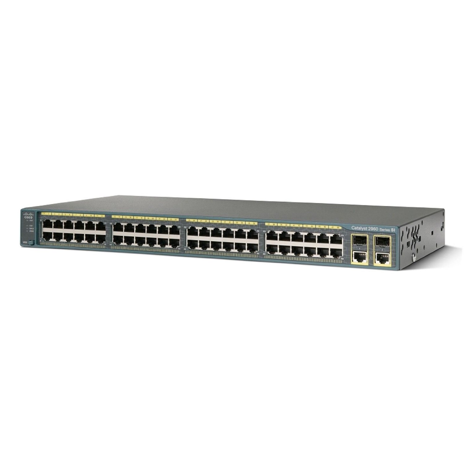 Thiết bị chia mạng Cisco WS-C2960-48TC-L (48 Ethernet 10/ 100 ports + 2 dual-purpose Ports (10/ 100/ 1000 or SFP) LAN Base software)