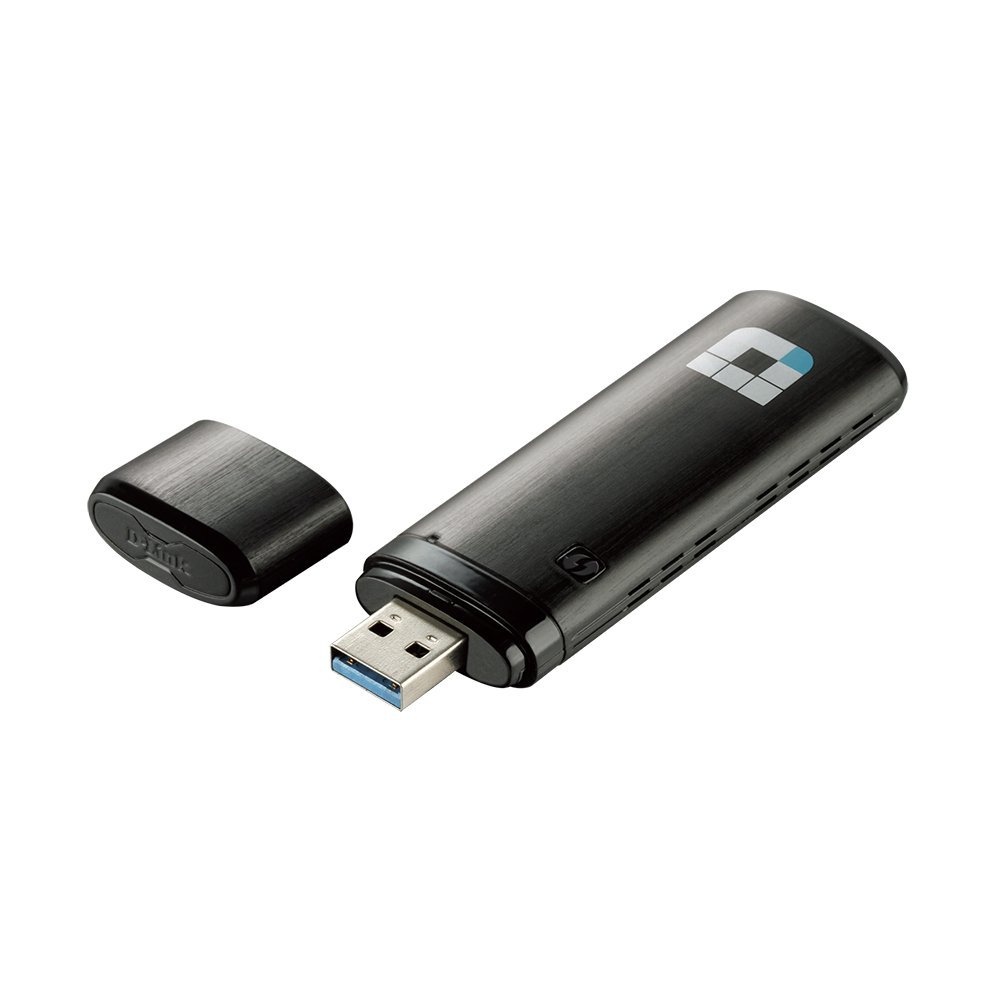 Cạc mạng không dây USB Dlink DWA-182 Chuẩn AC1200 Dual Band (N 300Mbps & AC 867Mbps)