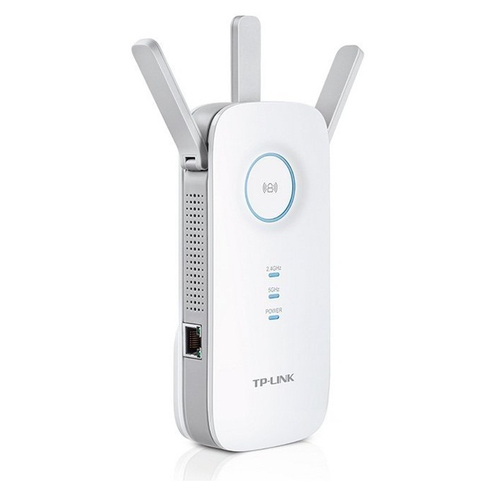 Bộ mở rộng sóng wifi TP-Link RE450 (Chuẩn AC/ AC1900Mbps/ 3 Ăng-ten ngoài/ 25 User)