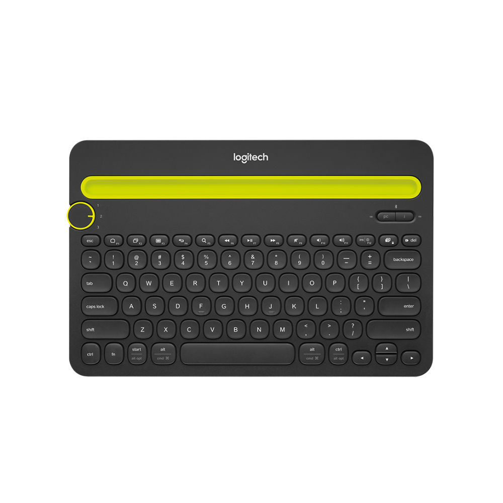 Bàn phím không dây Bluetooth Logitech K480 (Đen)