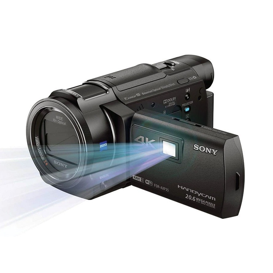 Máy quay KTS Sony Handycam 4K FDR AXP55 64Gb - Black