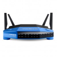 Bộ phát wifi Linksys WRT1900ACS (4 cổng Gigabit LAN 10/ 100/ 1000Mbps/ 1 cổng Gigabit WAN/ 1 cổng USB 3.0 / 1 cổng USB2.0 kiểm eSata/ Chạy song song 2 băng tần 2.4GHz(600Mbps) và 5GHz(1300Mbps))