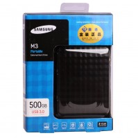 Ổ cứng di động Samsung M3 Portable 500GB 5400rpm- (5400rpm/ USB3.0/ 2.5Inch):Chống Sốc/ USB 2.0 & USB3.0/ Phần mềm tự động backup dữ liệu/ bảo mặt dữ liệu/ có thê chia ra nhiều ổ đĩa với từng