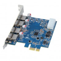 Cạc chuyển đổi từ PCI 1X sang 4 cổng USB