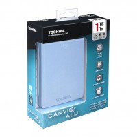 Ổ cứng di động Toshiba Canvio Alumy 1Tb USB3.0 Xanh