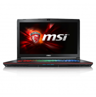 Máy tính xách tay MSI GE72 6QD (Apache) 665XVN-BB7670H16G1T0DSX Core i7 6700HQ 2.9Ghz-3MB/ RAM 16Gb (2x8Gb)/ HDD 1Tb+128Gb SSD/ 17.3Inch Full HD/ Nvidia GTX960 2GB DDR5/ DVDRW/ Dos/ Black