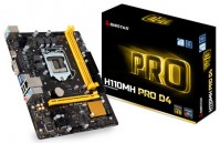 Bo mạch chủ Biostar H110MH PRO(Chipset Intel H110/ Socket 1151/ 2 x DDR4 DIMM/ Max 32Gb/ VGA Onboard/ Form mATX)