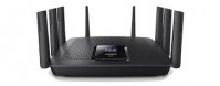 Bộ phát wifi Linksys EA9500 (8 Gigabit LAN 10/ 100/ 1000Mbps/ 1 cổng Gigabit WAN / 2 cổng USB/ 8 ăng ten rời / 3 băng tần AC5400)