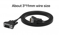 Cáp VGA Vention VAG-B05-B500 5M 3+6 (Cáp dẹt)
