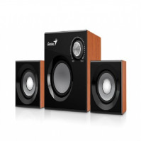 Loa GENIUS SW370-EU (2.1) Vân gỗ