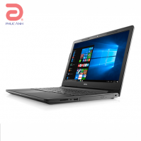 Máy tính xách tay Dell Vostro 3568-XF6C611 Core i5 7200U 2.5GHz-3Mb/ RAM 4Gb/ HDD 1Tb/ 15.6Inch/ Intel HD Graphics 620/ DVDW/ Windows 10/ Black