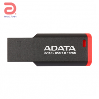 USB Adata UV140 32Gb (Đen Đỏ)
