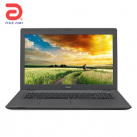 Máy tính xách tay Acer Aspire E5 Aspire E5 575-5730NX.GLBSV.008 Core i5 7200U 2.5Ghz-3Mb/ RAM 8Gb/ HDD 1Tb/ 15.6Inch Full HD/ Intel HD Graphics 620/ DVDRW/ Dos/ Grey