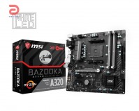 Bo mạch chủ MSI A320M BAZOOKA (Chipset AMD A320/ Socket AM4/ 4 x DDR4 DIMM/ Max 64Gb/ VGA Onboard/ Form mATX)