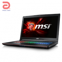 Máy tính xách tay MSI GE72 7RE Apache Pro 073XVN Core i7 7700HQ 2.8Ghz-6Mb/ RAM 16Gb (2x8Gb)/ HDD 1Tb+256Gb SSD/ 17.3Inch Full HD/ Nvidia GTX1050 2Gb DDR5/ DVD Multi/ Dos/ Black