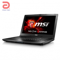 Máy tính xách tay MSI GL62 7RDX 1035XVN Core i5 7300HQ 2.5Ghz-6MB/ RAM 8Gb/ HDD 1Tb/ 15.6Inch Full HD/ NVIDIA GTX1050 4Gb DDR5/ DVD Multi/ Dos/ Black