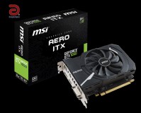 Cạc đồ họa MSI GTX 1050 AERO ITX 2G OC (NVIDIA Geforce GTX 1050/ 2Gb/ GDDR5/ 128Bit)