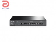 Thiết bị chia mạng TP-Link TL-SG3210 (JetStream™ 10-port Pure-Gigabit L2 Managed Switch/ 8 10/ 100/ 1000Mbps RJ45 ports including 2 Gigabit SFP slots)