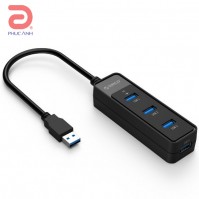 Bộ chia USB 1 ra 4 Orico W5PH4-U3 (USB3.0)