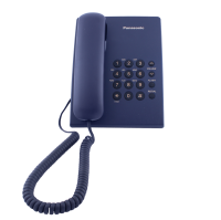 Điện thoại CĐ Panasonic KXTS500-xanh tím than