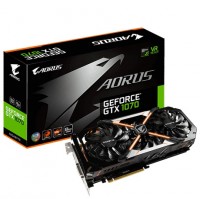 Cạc đồ họa Gigabyte GV-N1070AORUS-8GD (NVIDIA Geforce GTX 1070/ 8Gb/ GDDR5/ 256Bit)
