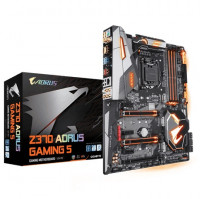 Bo mạch chủ Gigabyte Z370 AORUS Gaming 5 (Chipset Intel Z370/ Socket 1151/ 4 x DDR4 DIMM/ Max 64Gb/ VGA Onboard/ Form ATX)