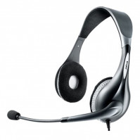 Tai nghe Jabra UC Voice 150 Duo (chuẩn USB/ 2 tai): Được tối ưu hóa sử dụng với tất cả các nền tảng truyền thông hàng đầu và thế hệ mới nhất của softphone. Tai nghe có microphone khử tạp âm v