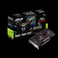 Cạc đồ họa Asus STRIX GTX1050TI-DC2O4G-GAMING (NVIDIA Geforce GTX 1050Ti/ 4Gb/ GDDR5/ 128Bit)