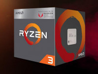 Bộ VXL AMD Ryzen 3 2200G (3.5Ghz / 6MB Cache(L2+L3)/ 4 Core/ 4 Threads/ Socket AM4)