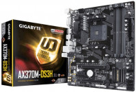 Bo mạch chủ Gigabyte AX370M-DS3H (Chipset AMD X370/ Socket AM4/ 4 x DDR4 DIMM/ Max 64Gb/ VGA Onboard/ Form mATX)