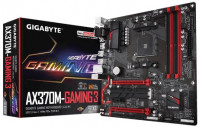 Bo mạch chủ Gigabyte AX370M-Gaming 3 (Chipset AMD X370/ Socket AM4/ 4 x DDR4 DIMM/ Max 64Gb/ VGA Onboard/ Form mATX)