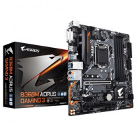 Bo mạch chủ Gigabyte B360M AORUS GAMING 3 (Chipset Intel B360/ Socket 1151/ 4 x DDR4 DIMM/ Max 64Gb/ VGA Onboard/ Form mATX)