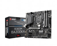 Bo mạch chủ MSI B360M BAZOOKA (Chipset Intel B360/ Socket 1151/ 4 x DDR4 DIMM/ Max 64Gb/ VGA Onboard/ Form mATX)